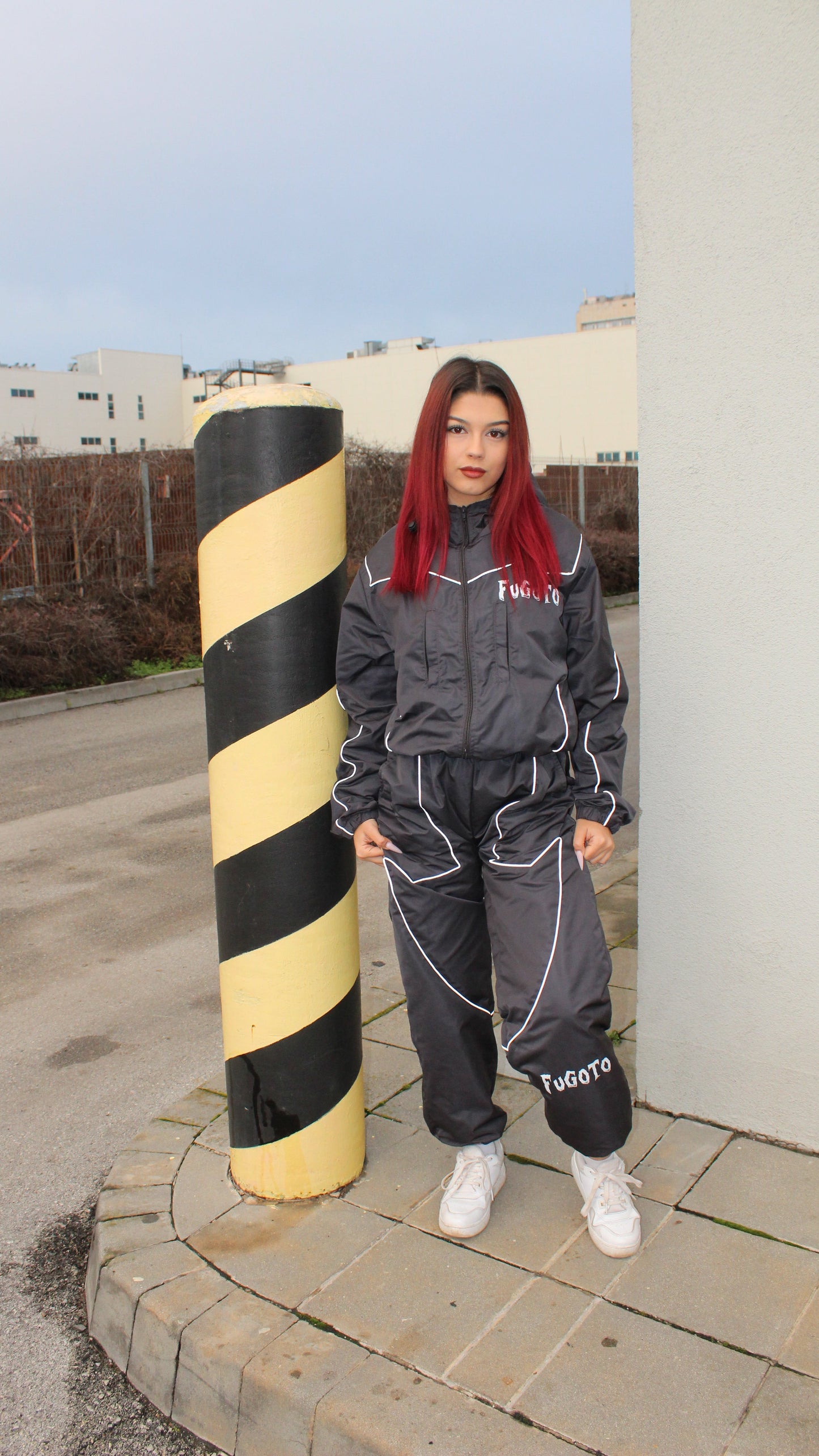 Woman Windbreaker Set "SHADOW TRACE"
