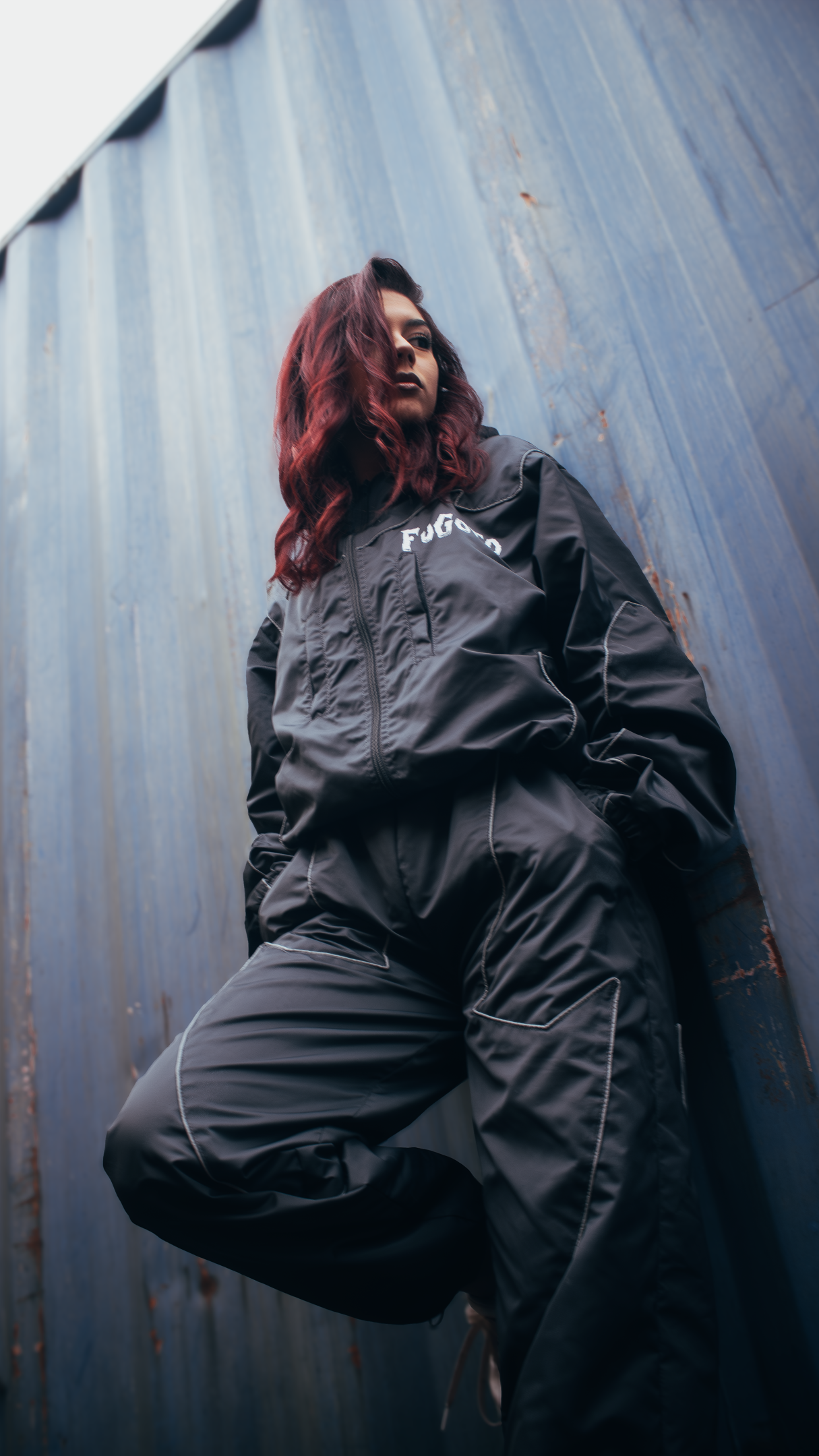 Woman Windbreaker Set "SHADOW TRACE"
